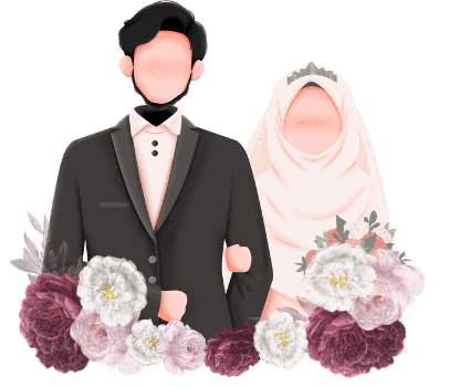 Ilustrasi pengantin